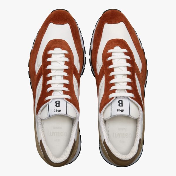 Berluti Fast Track Suede Leather And Nylon Sneaker - Image 7