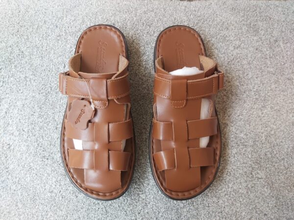 Scandro Leather Sandals - Image 5